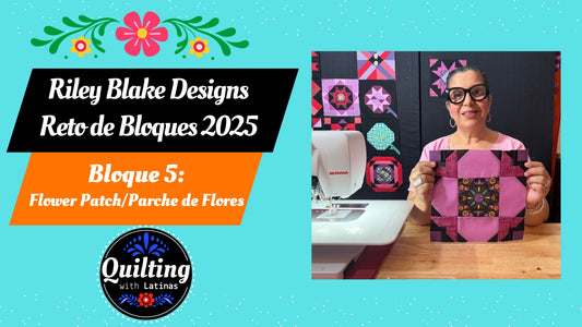 🌸 ¡El Bloque 5 del RBD Reto de Bloques 2025 ya está listo! – Flower Patch | Parche de Flores