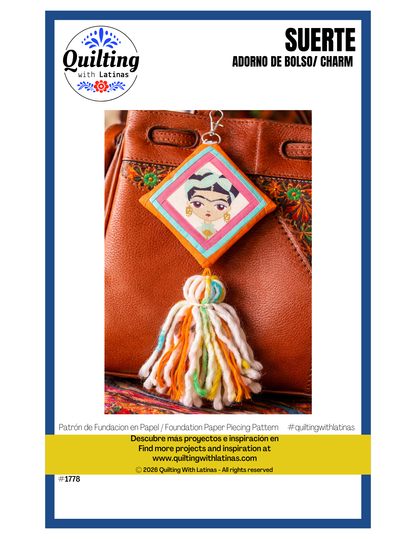 Suerte Adorno de Bolso/ Suerte Bag Charm