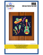 18"X18" Patrón de Quilt para Puerta VIVA |  VIVA Door Quilt